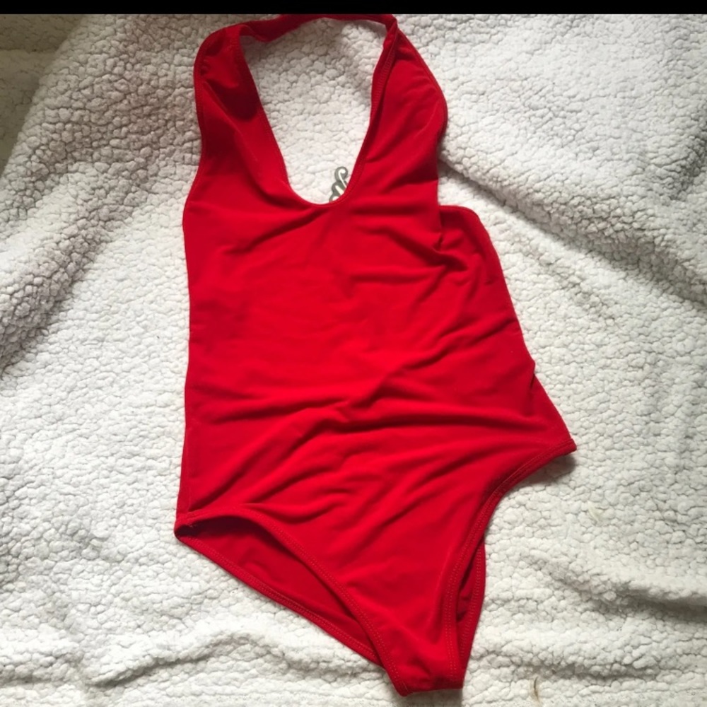 Red body suit ❤️NWT